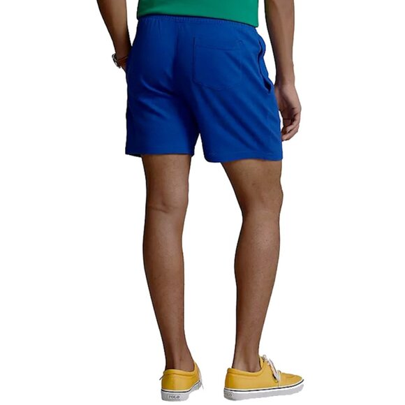 NEW Polo Ralph Lauren Waffle Volley Logo Shorts! Blue Airtex - Picture 2 of 4